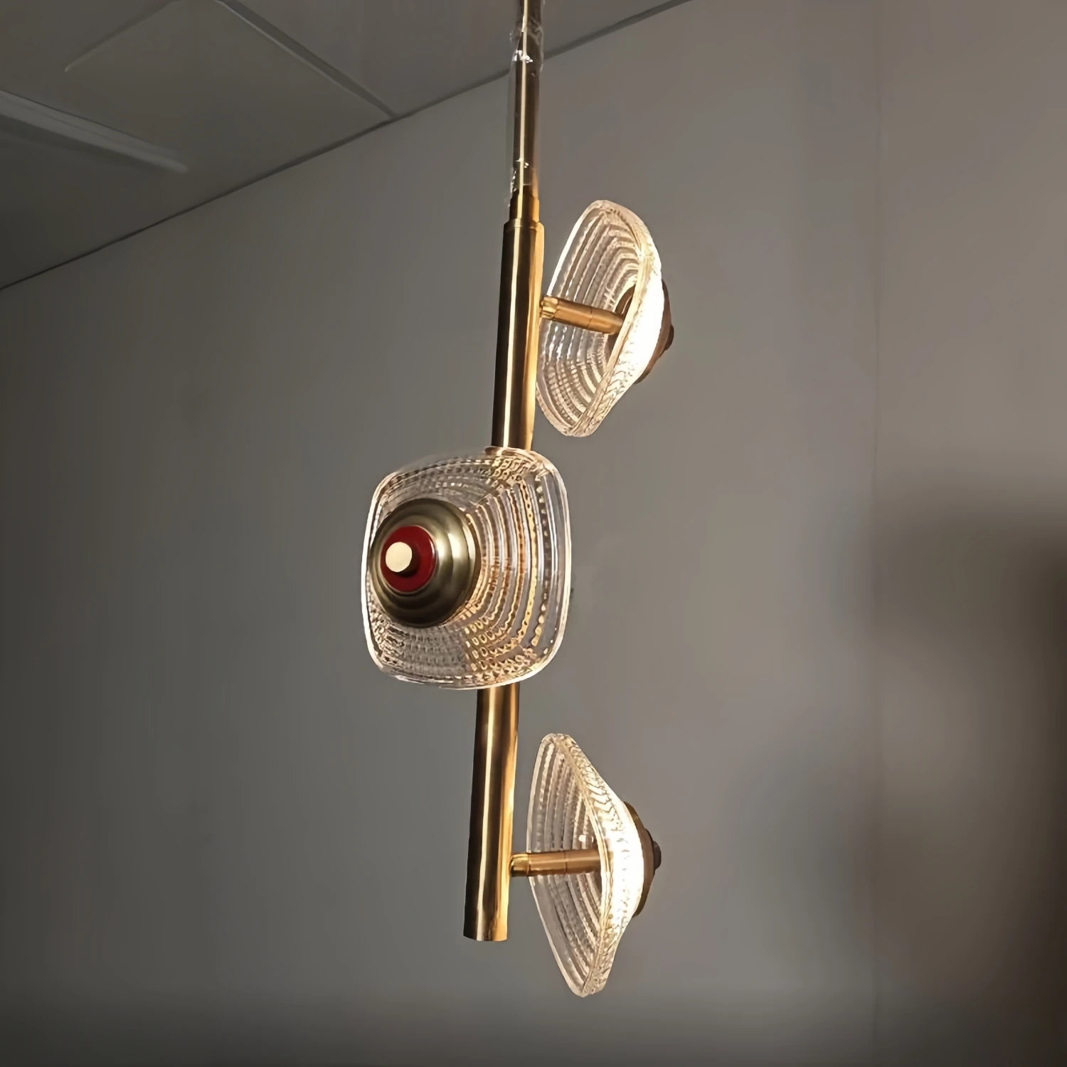 

MZISOSOD Modern Minimalist Glass Pendant Light for Living Room Bedroom Dining Room Office Nordic Decor Luxury Lighting