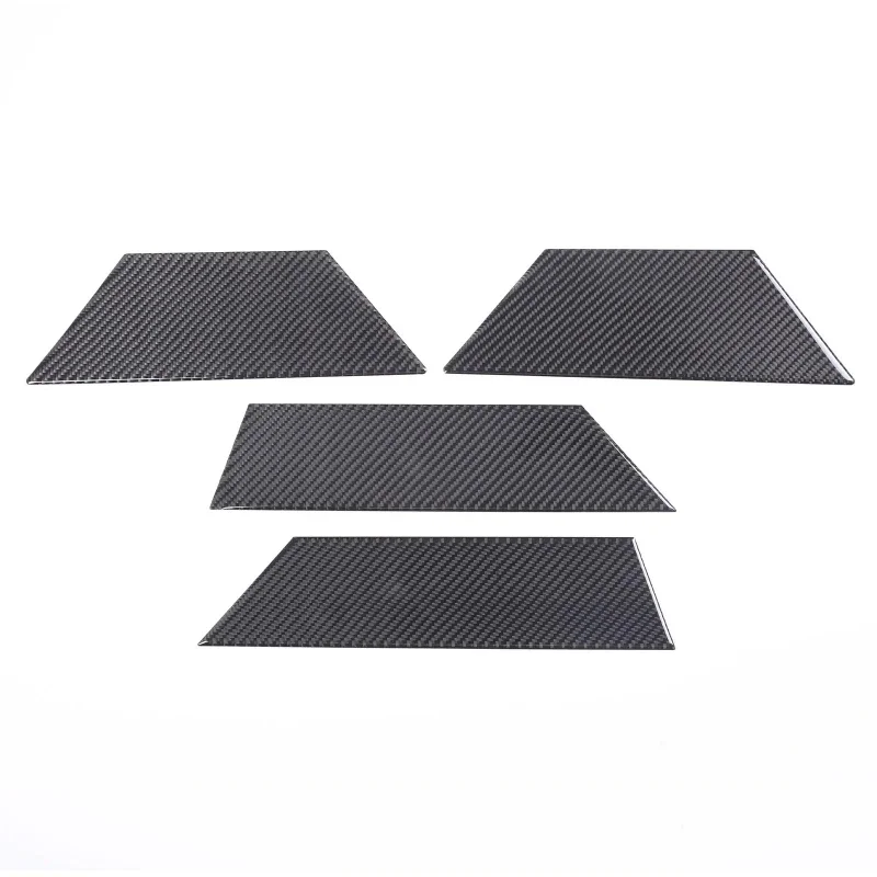 

For Porsche Taycan 2019-2024 Soft Carbon Fibre Car Door Panels Cover Trim Sticker Interior Car Accessories