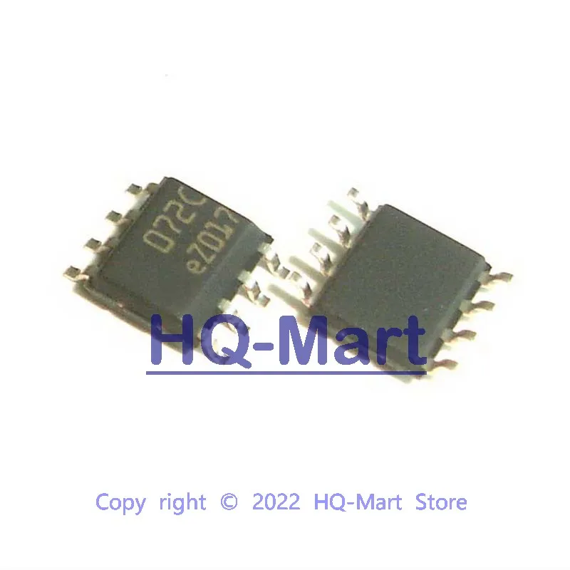 5 PCS TL072CDT SOP-8 072C Low Noise JFET Dual Operational Amplifiers Chip IC