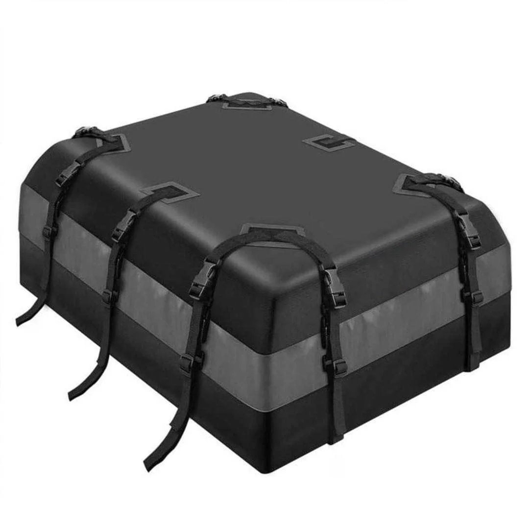 Water Resistant with a Protective Anti Slip Mat Car Roof go Bag  8 Reinforced Premium Quality Straps  rooftop bag