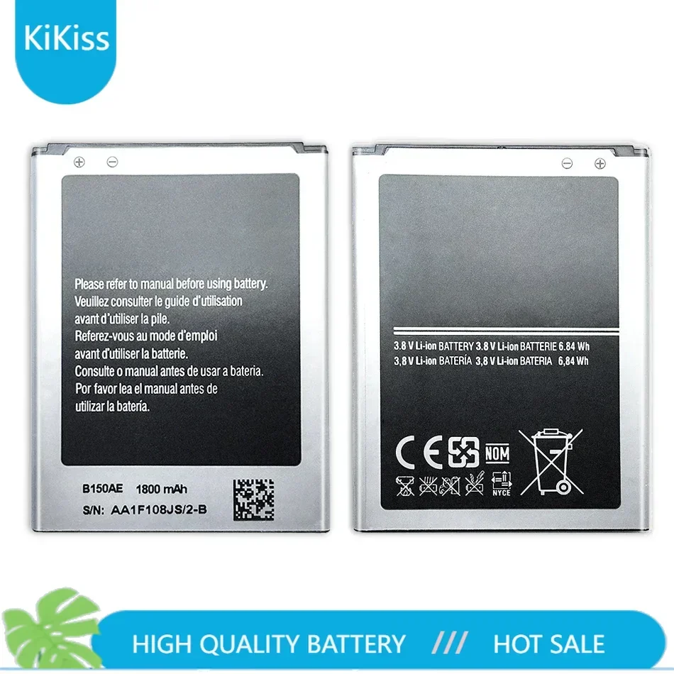 B150AE B150AC Battery For Samsung GALAXY Trend 3 G3502 G3508 G3509 I8260 I8262 SM-G350E G350E G350 1800mAh +Tracking Number