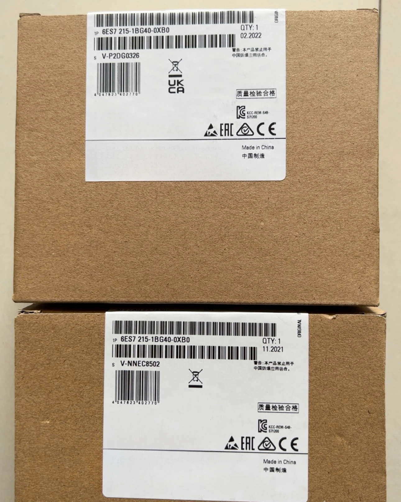 6 es7215-1bg40-0xb0 המקורי S7-1200 cpu 1215c ac/dc/גס