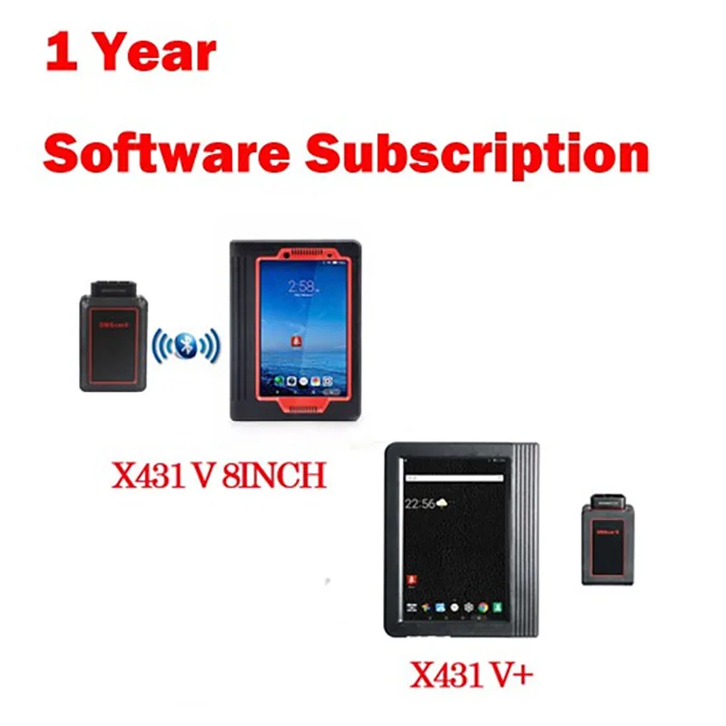 1/2Years Software Update Service for LaunchX431V V+ Pros Pro3s+ X431 Pro5 ProTT Pro3 ACE Dyno Pro3 APEX X431 IMMO ELITE Pro Mini