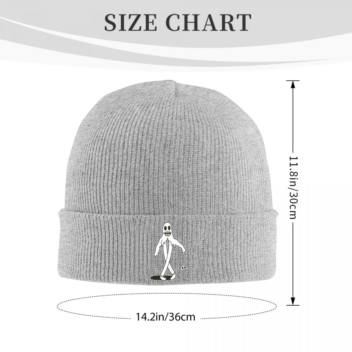 Ghostemane Rap Knitted Hat for Women Men Beanies Autumn Winter Hat Acrylic Hip Hop Metal Gothic Rock Crochet Caps