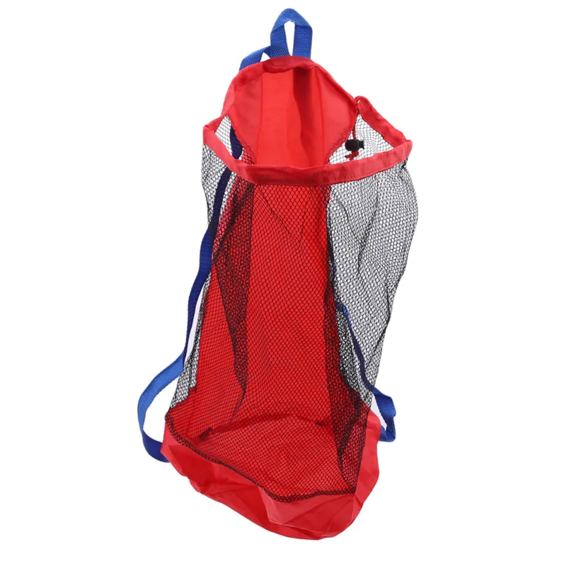 Beach Bag Foldable Portable Mesh Swimming Bag For Children Beach Toy Baskets Storage Bag Outdoor Swimming Waterproof Bags