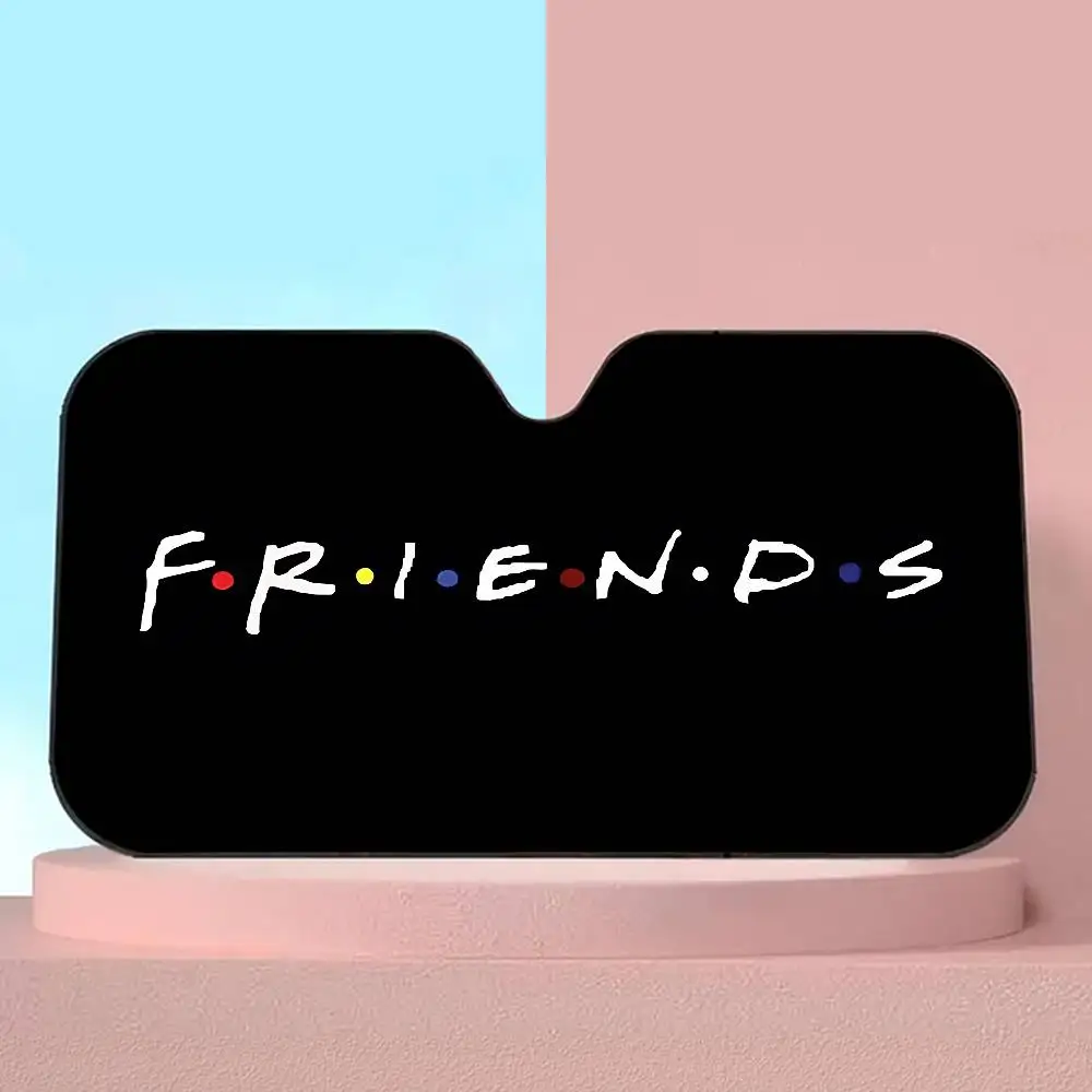 Friends Tv show Car Windshield Sun Shade Foldable Car Front Covers Car Sunshade for Car Accessories Blocks Uv Rays