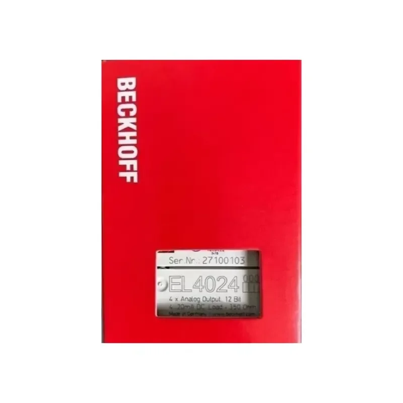 BECKHOFF EL4024 4-Channel Analog Output Terminal Brand New for PLC Programming & Industrial Control Fast Shipping