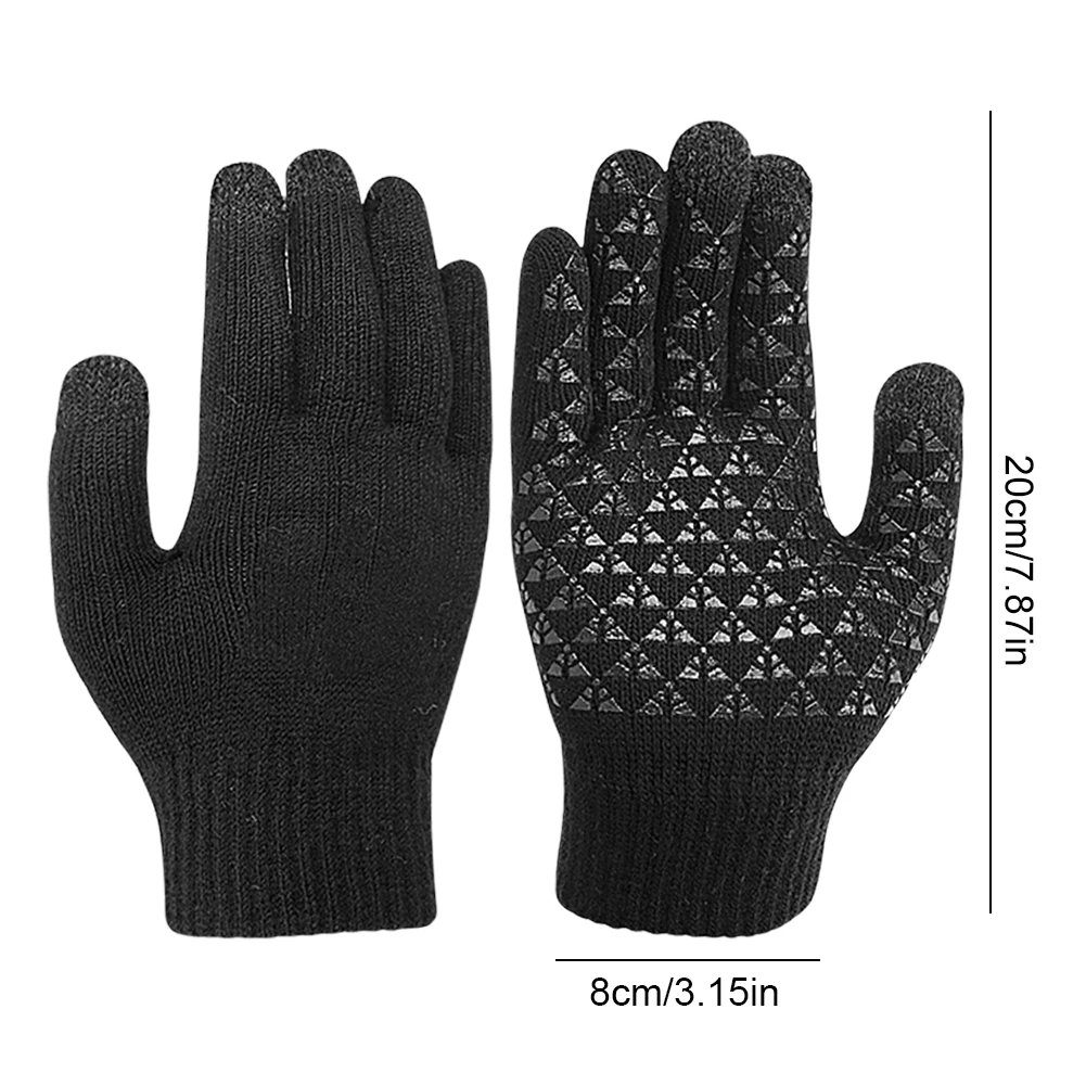 Motorcycle Bicycle Gloves USB Heating Gloves Touch Screen Winter Snowboard Gloves for Backpacking Mountaineering Riding Camping