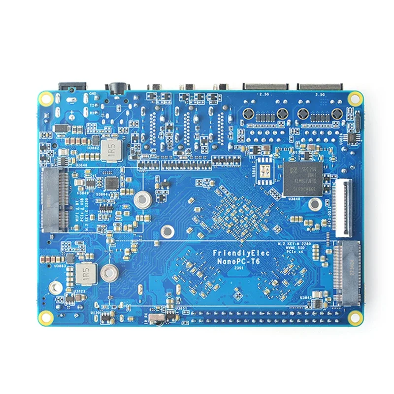 NanoPC-T6 FriendlyElec Original 2023 4GB 8GB 16GB RAM 32GB 256GB ROM Open Sourced Platform Development Board