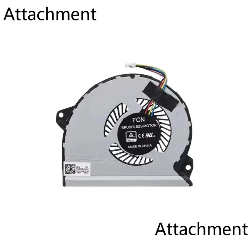 Ventilador de radiador de refrigeración GPU para ordenador portátil Asus ROG Strix, gl702, gl702vs, gl702vsk, fk9t, fk9x, 13nb0dz0am0201, 0301