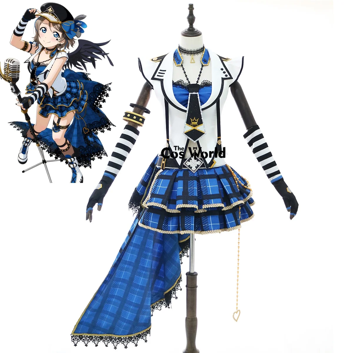 ラブライブサンシャイン Aqours パンクロック黒澤ルビィ・ダイヤ・大原