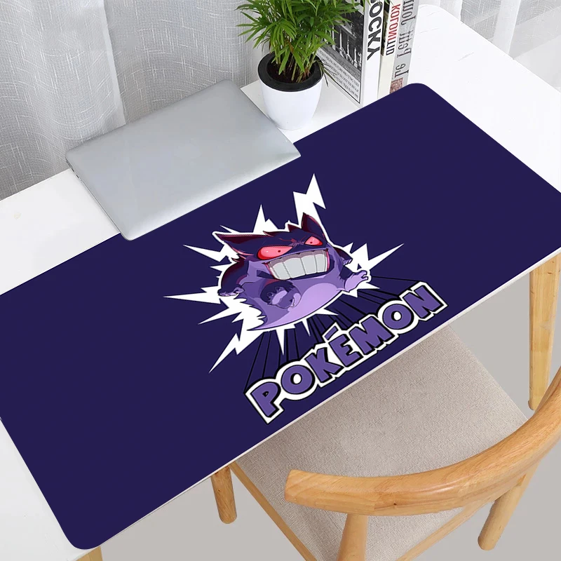 Large Mouse Pad Gengar anime durable Gamer Computer Desk Mat Modern Table Keyboard Laptop Carpet XXL Gaming Mousepad