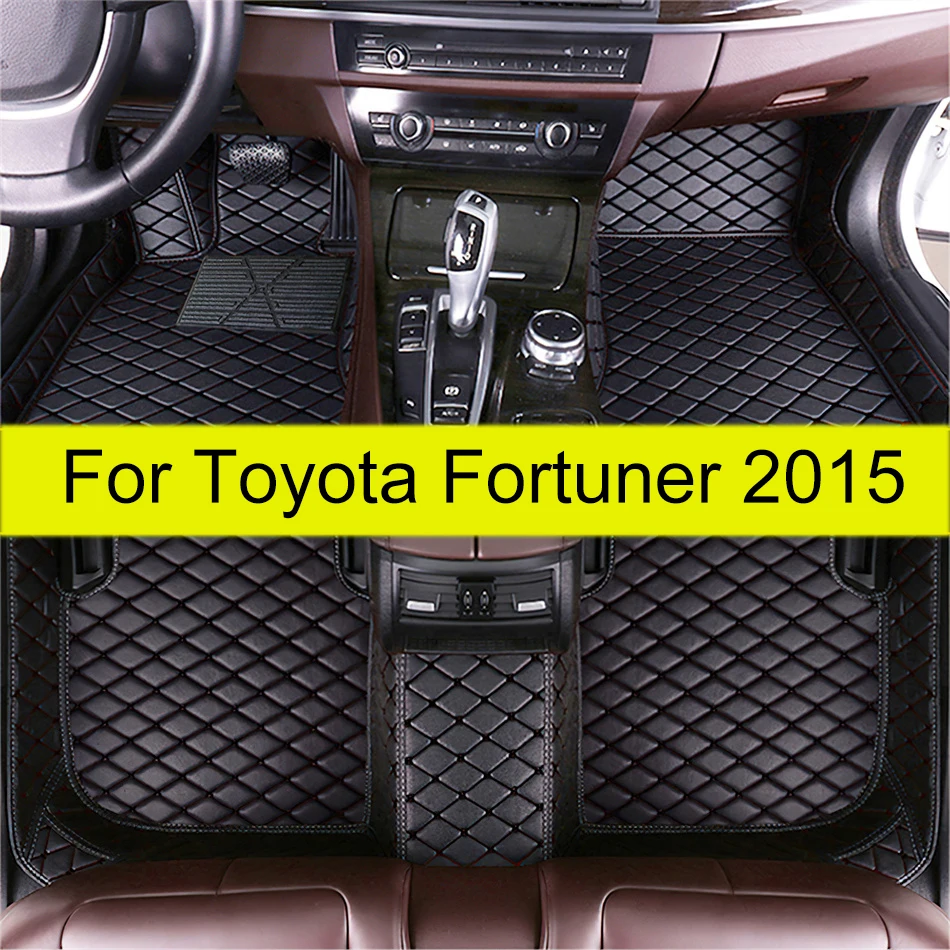 

Car floor mats for Toyota Fortuner 2015 Custom auto foot Pads automobile carpet cover