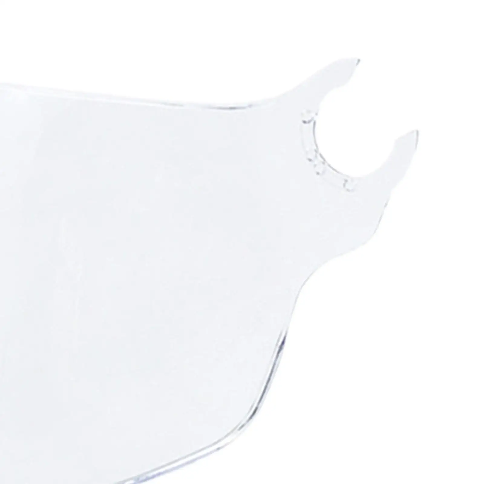 Caschi per PC trasparenti Visiera per lenti Accessorio per casco da motociclista di ricambio Protezione solare per la guida all'aperto