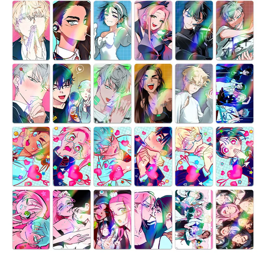 New 30PCS Korean Manga Alien Stage Photo Cards Set Collectible
