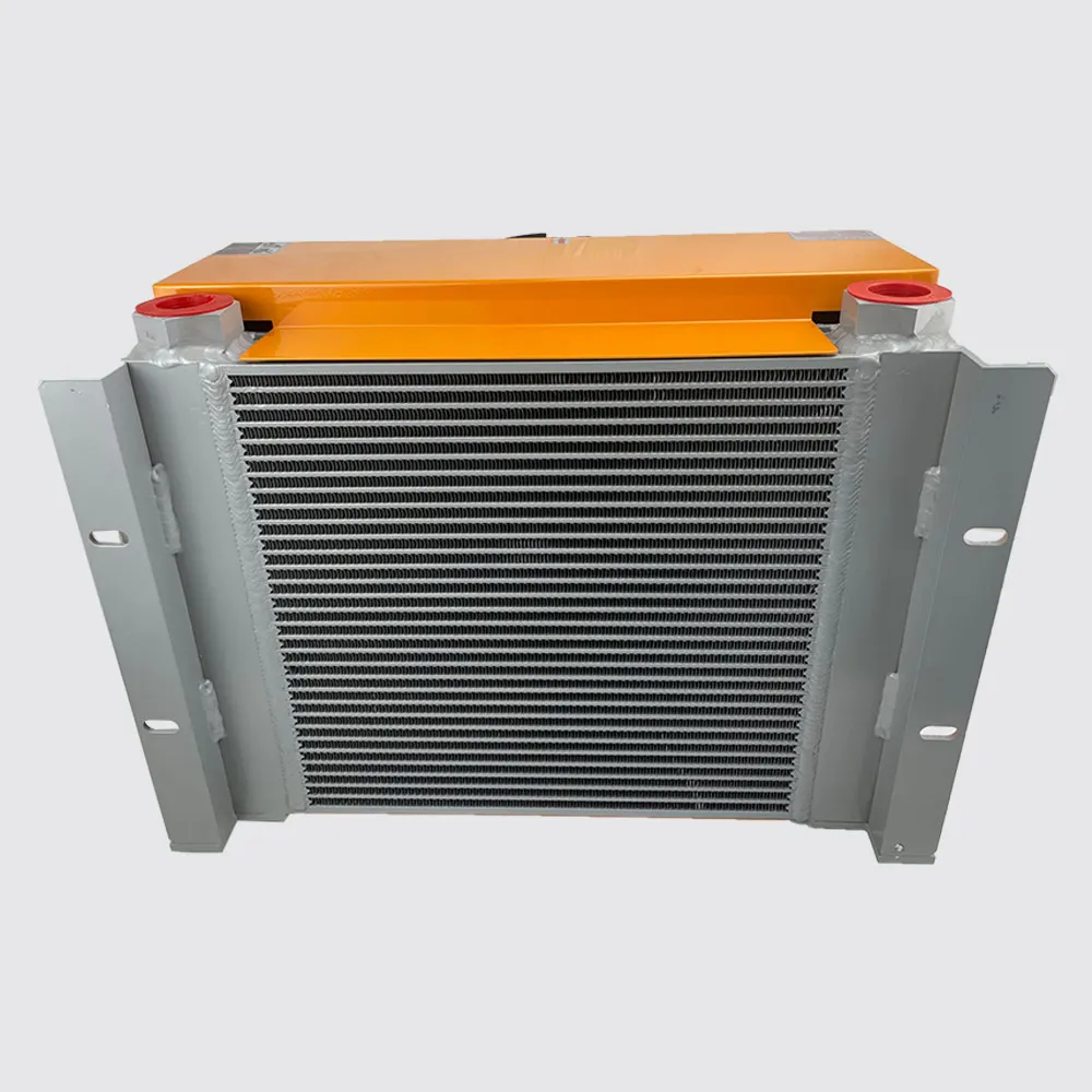 Fabrikpreis AH0608 AH1012T Hydraulikteil-Luftkühler mit CA-Lüfterspannung 12 V/24 V 220 V 380 V Wärmetauscher