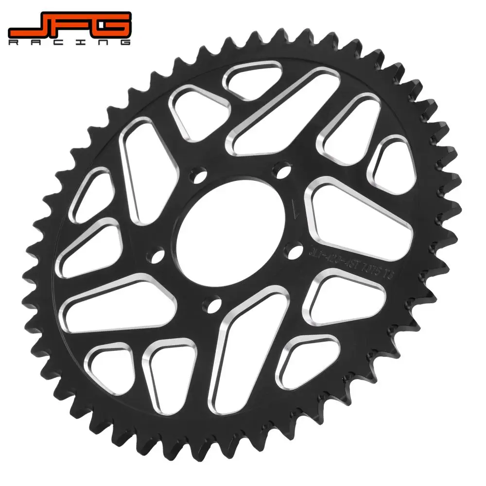 Corrente traseira da liga de alumínio da motocicleta, roda dentada para Surron, Sur-Ron, Sur-Ron, Lightbee X, S, Segway, X160, X260, 48T, 54T, 60T, 7075