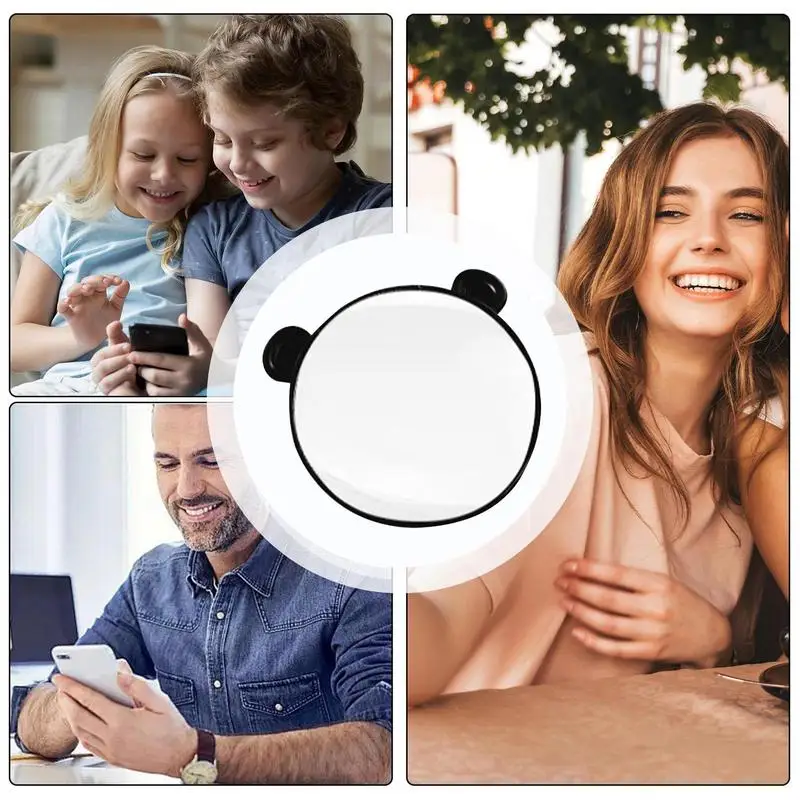 Magnetic Selfie Mirrors Rear Camera Vlogging Accessory HD Reflective Glass Rear-Mounted Selfie Complement Mirrors For Vlogging