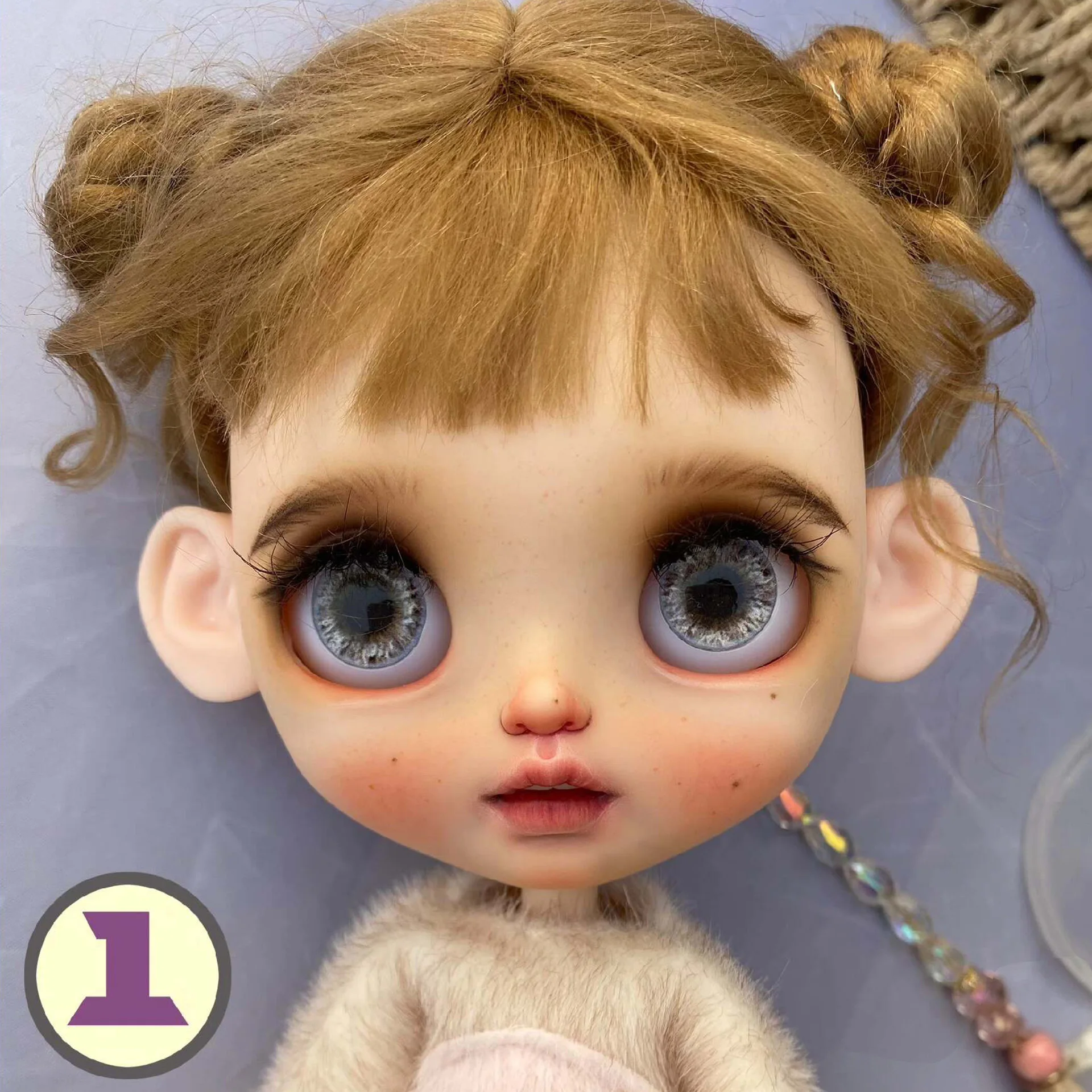 Blythe Doll Outer Ear Covers, Doll Custom Ears, Blythe Doll Modification Accessories