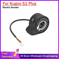 E-Scooter Thumb Throttle Accelerator Speed Control Finger Brake Parts For KUGOO S1 PLUS Electric Scooter Trigger Shifter Parts