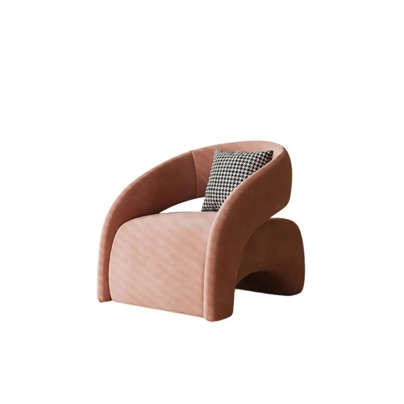 Design Back Rest Chairs Living Room Minimalist Nook Unique Hotel Reading Chair Nordic Armrests Poltrona Luxo Designer Furniture image 6