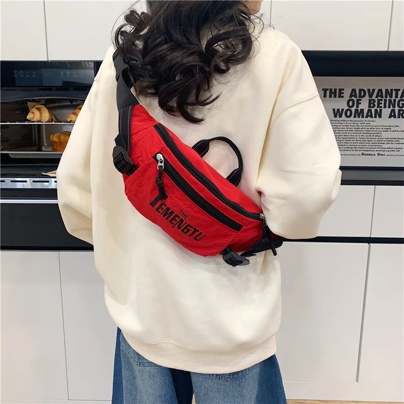 Trendy Cool Multifunction Crossbody Chest Bag Men Outerdoor Street Shoulder Bag Casual Sport Travel Belt Waist Bag For Male