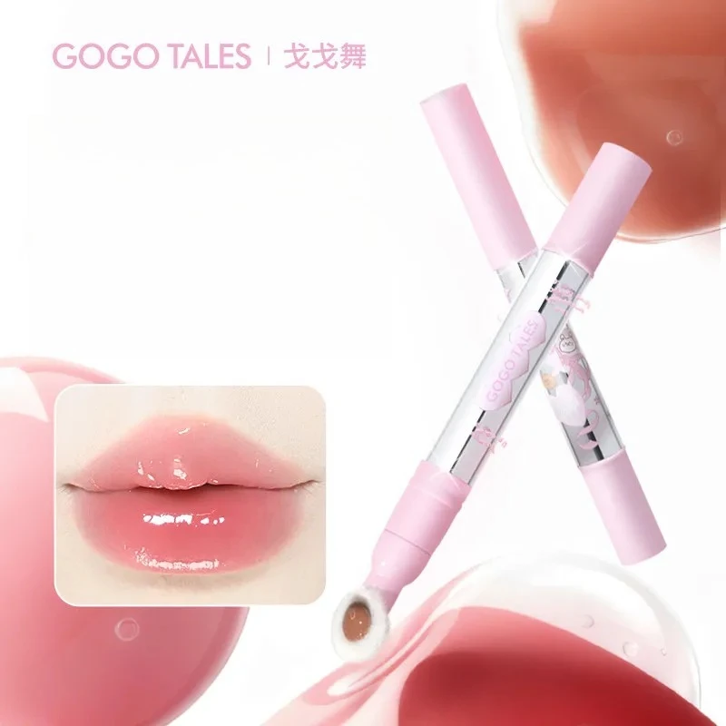 GOGO TALES Mirror Water Light Lipstick Hydrating Gloss Daily Light Long-Lasting Makeup Cosmetics