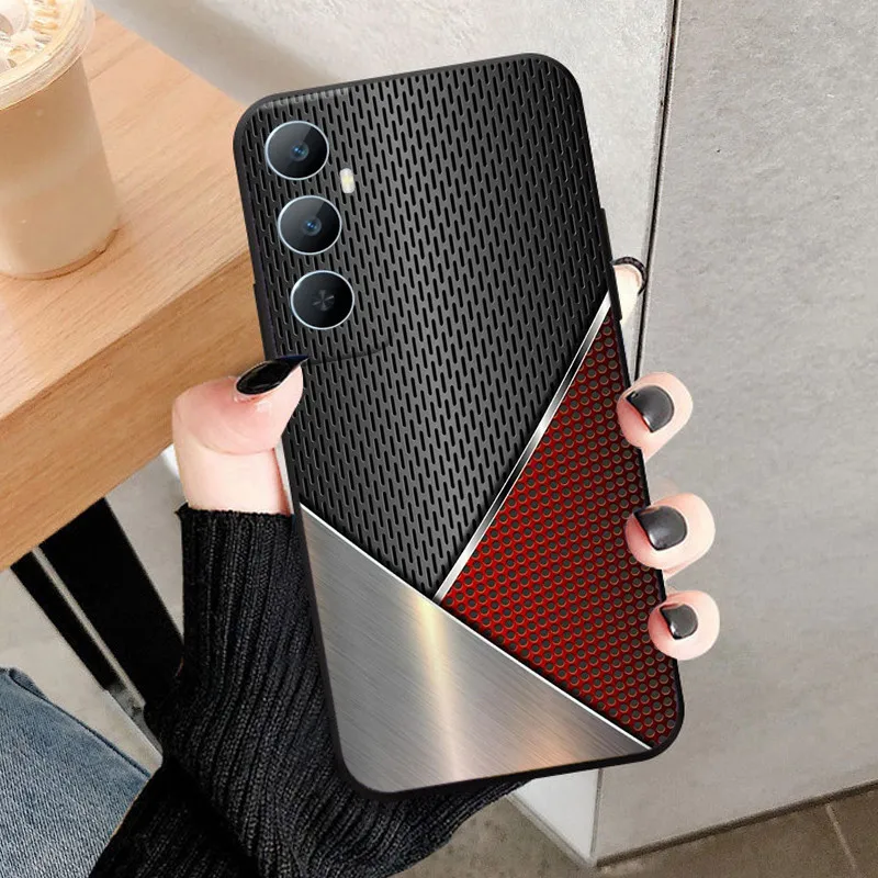 For Realme C65 4G Case Soft Silicone Cool Wolf Shockproof Cover for Realme C65 RealmeC65 TPU Coque Lion Fundas C 65 Fundas Capa