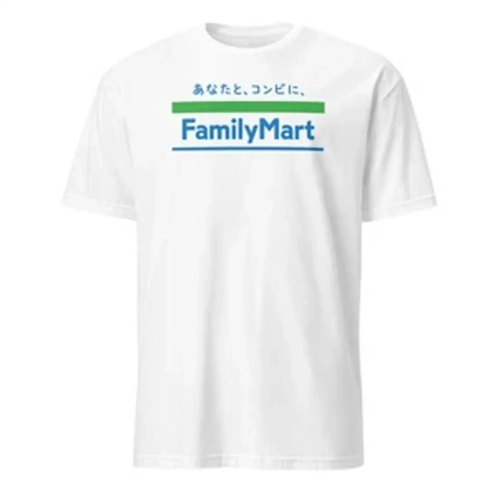 FamilyMarT T Shirt Family MarT Japanese Convenience Store vintage Washed Versatile homme Soft Stretched Unisex streetwear
