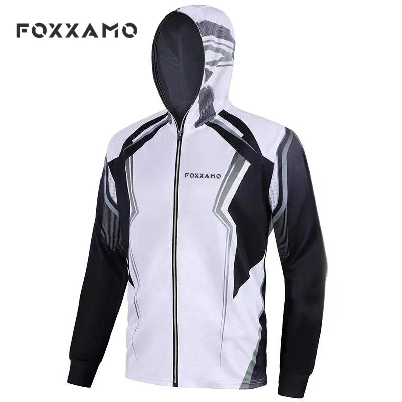 

FOXXAMOCycling Camping&Hiking Fishing breathable, quick drying, sun protection, fishing suit, classic long sleeved hood
