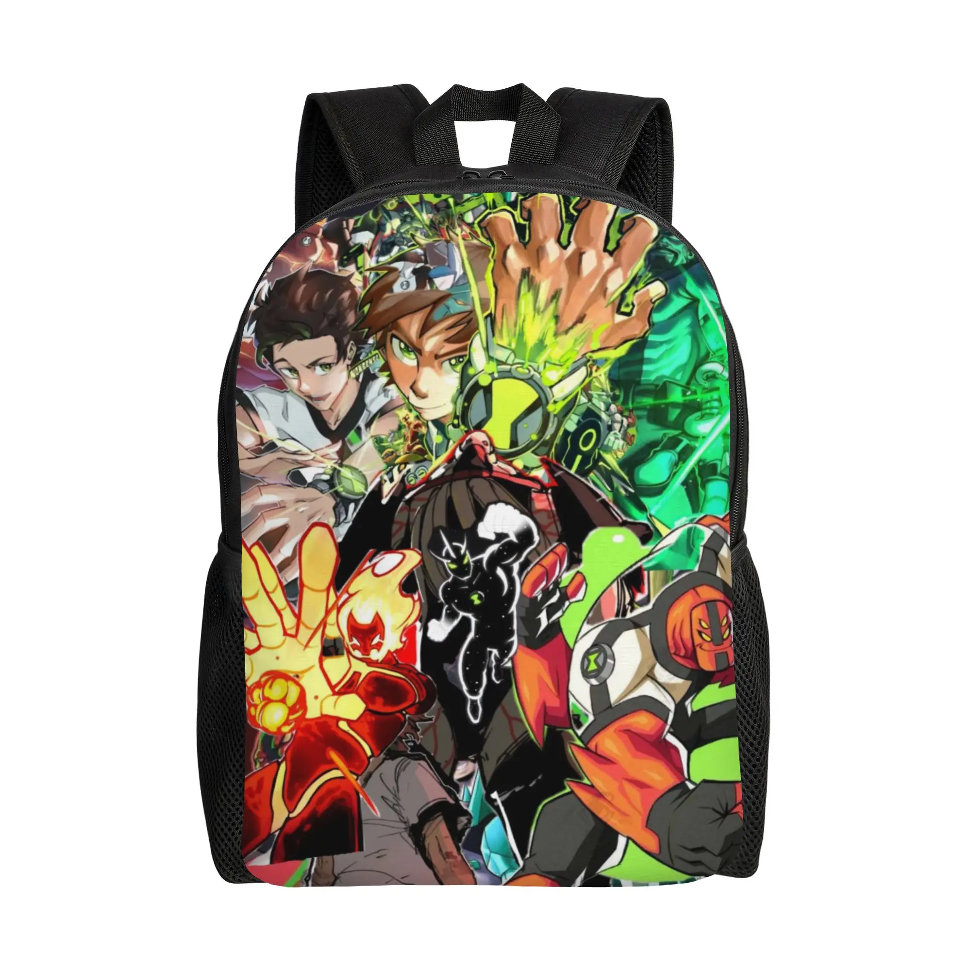Back to school season Teen Hero Alien Team Action Montage Rucksack  Unisex Fashion Backpack