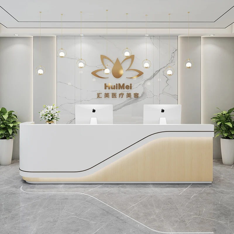 Register Executive Reception Desk Counter Clinic Display Reception Desk Commercial Mostrador Recepcion Commercial Furniture