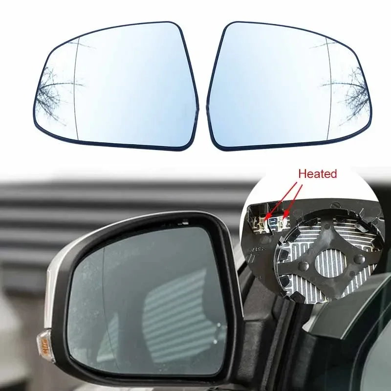 Car Heated Side Mirror Glass for Ford Focus II III MK2 DA DP DH DB DS 2 3 MK3 2008 2009 2018 Door Wing Rear View Left Right