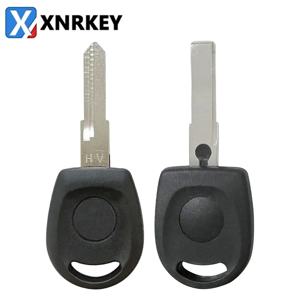 XNREKY Remote Car key Blank Shell Case Fob for Volkswagen VW B5 Passat Key Blank Transponder Key Shell with HU66 HU49 Blade