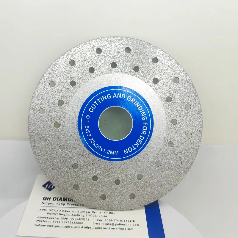 115mm 2pcs Diamond Grinding Disc for Marble Slab & Ceramic Tile Trimming 45° Chamfer Cutting No Chipping Polishing Pad
