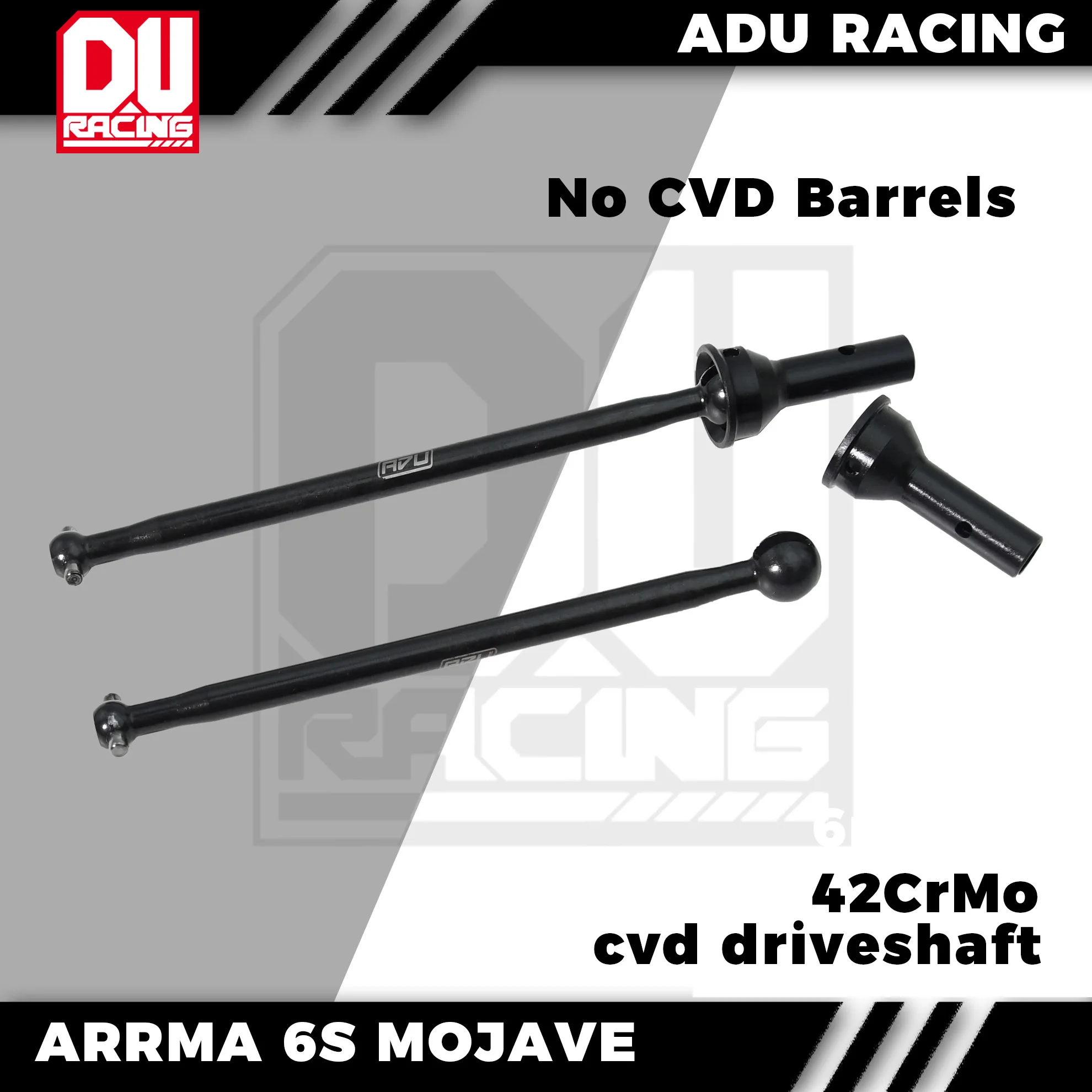 

Приводной вал ADU RACING из твердой стали 42CrMo, 6 мм, CVD, для ARRMA 6S KRATON OUTCAST TYPON LIMILTESS BIG ROCK FELONY