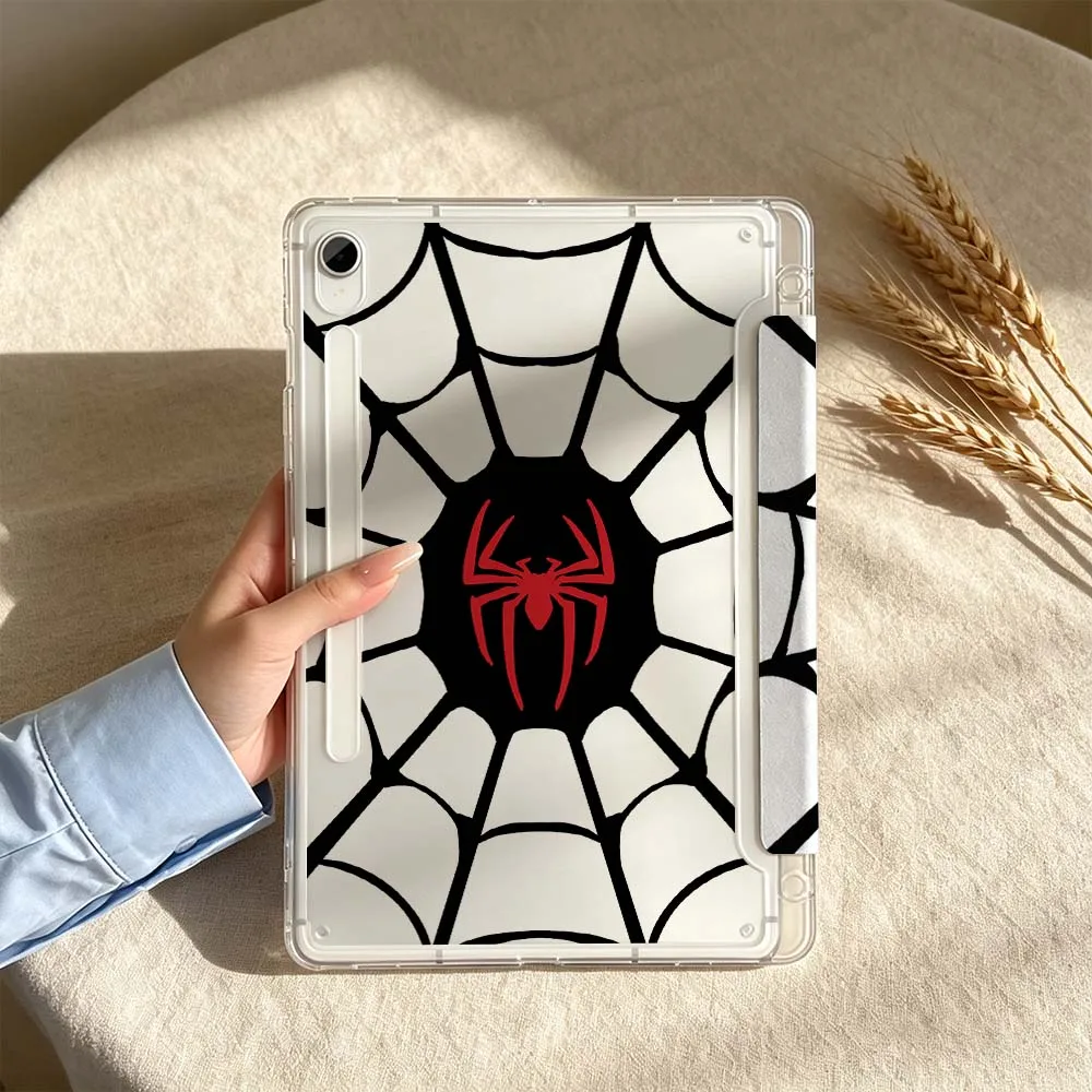 Cartoon Spider Web Logo Soft For Samsung Galaxy Tab S6 S7 S8 S9 S10 S11 A8 A9 A11 Lite FE Plus 3Y Tablet Case
