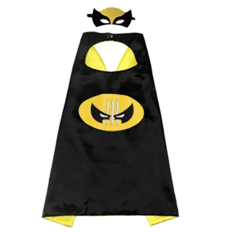 Smile Hero Cosplay Capes pour enfants, costume d\'Halloween cool, fournitures de fête, faveurs de festival, habillage, garçons et filles de 3 à 12 ans