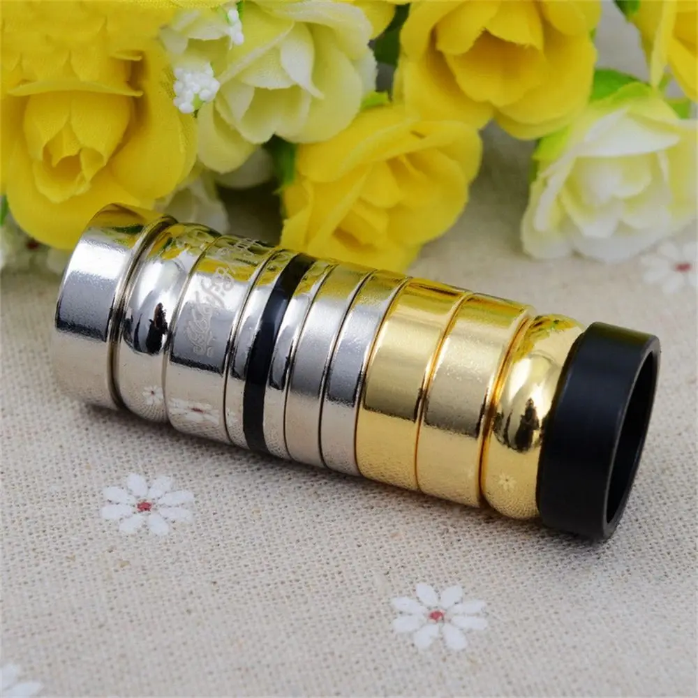 1 Pcs Gold Silver Plate Ring Magic Tricks For Circular Arc Magnetic Ring 18mm/19mm/20mm/21mm Close Up Magic Props-Wizard PK Ring