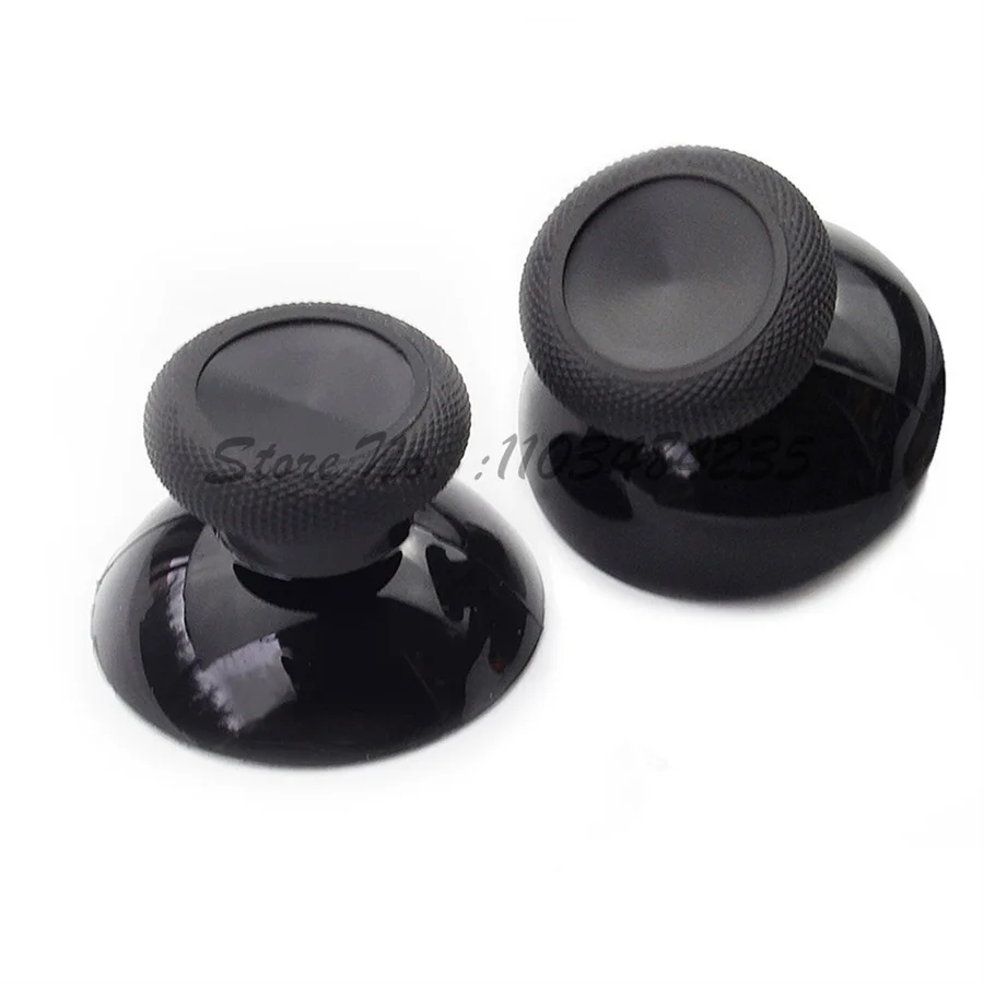 10-100pcs Replacement Analog Thumbstick Thumb Stick For xbox one Controller Black Silicone Thumbstick Grips Caps Set