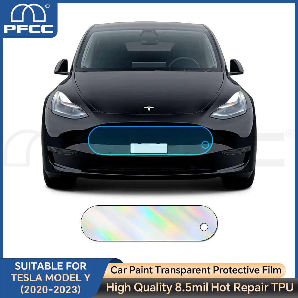 

For Tesla Model Y 2020-2023 Pre-Cut Bumper Paint Protection Film Car Headlight Rearview Mirror Sticker Transparent Film
