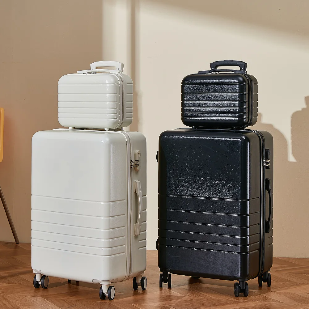28+12 Inch Anti-Shock Luggage Set with Large and Small Cases