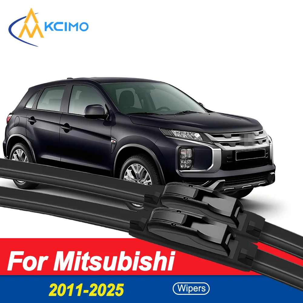 

KCIMO 2PCS New Wiper Blades for Mitsubishi ASX GA/XA/XB/XC/XD 2011-2025 Mitsubishi RVR Mitsubishi Outlander Sport Peugeot 4008