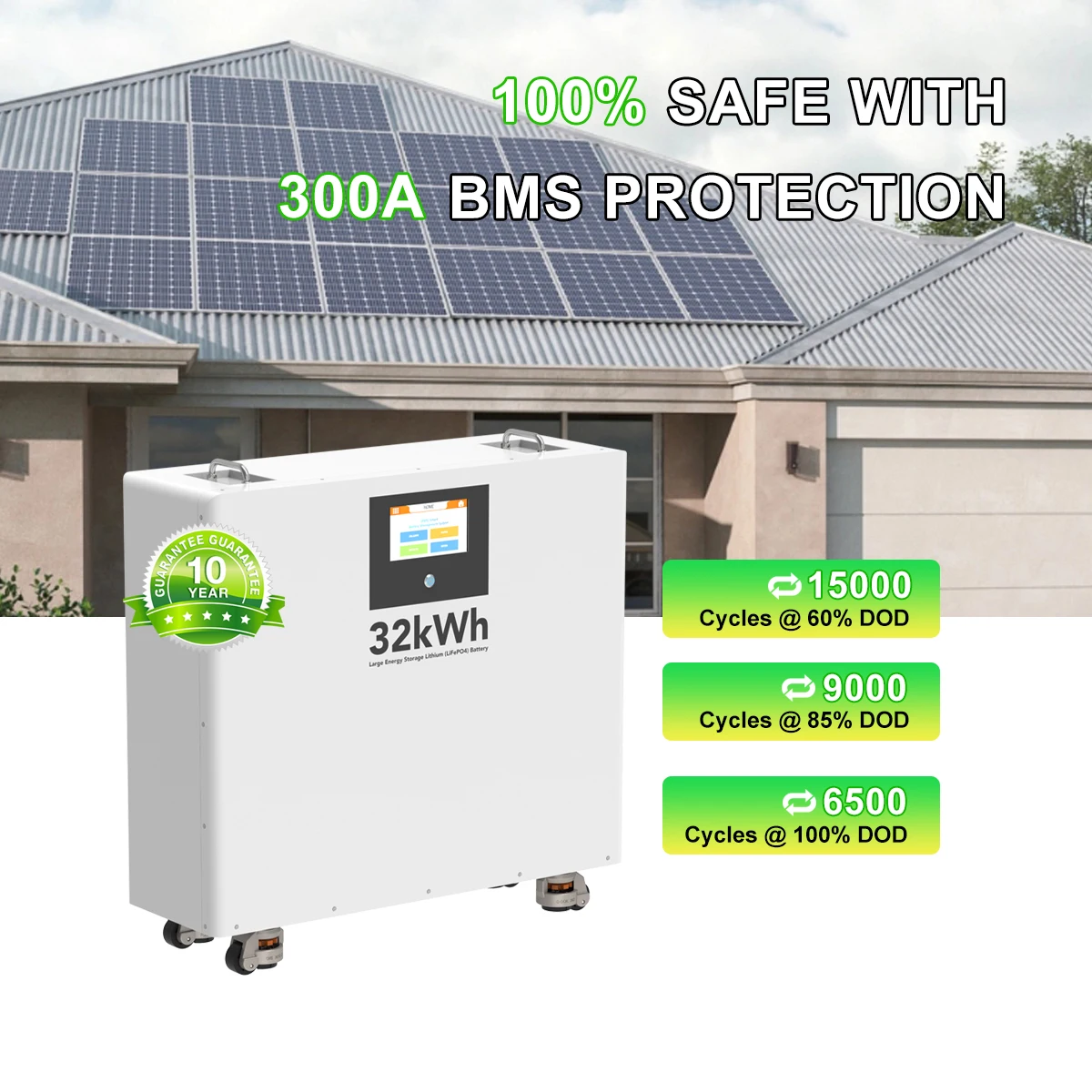 

Солнечная литиевая батарея 300ah 560ah 600ah 628ah 48v 15kwh 28kwh 30kwh 32kwh Домашнее хранилище энергии
