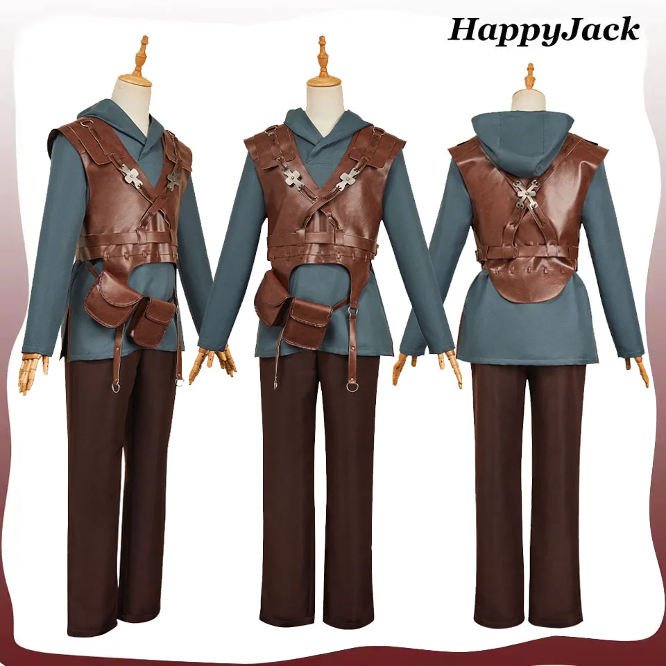 

Костюм для косплея Hiccup, поезд 2025, фильм Дракона, куртка для ролевых игр, брюки, наряды с поясом для мужчин, карнавальный маскировочный костюм на Хэллоуин