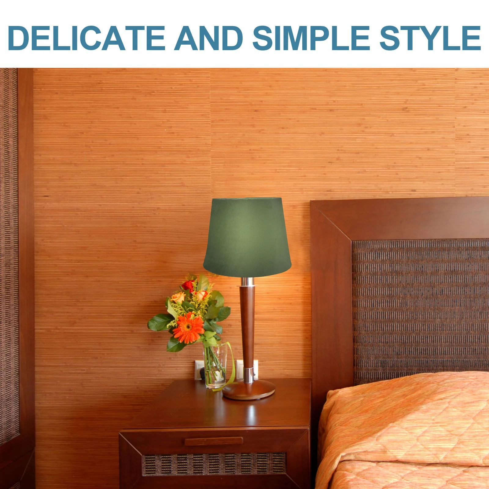 デスクランプシェード生地モダンなミニマリストデザイン12x8x6インストール耐摩耗性糸くず素材多用途家庭用