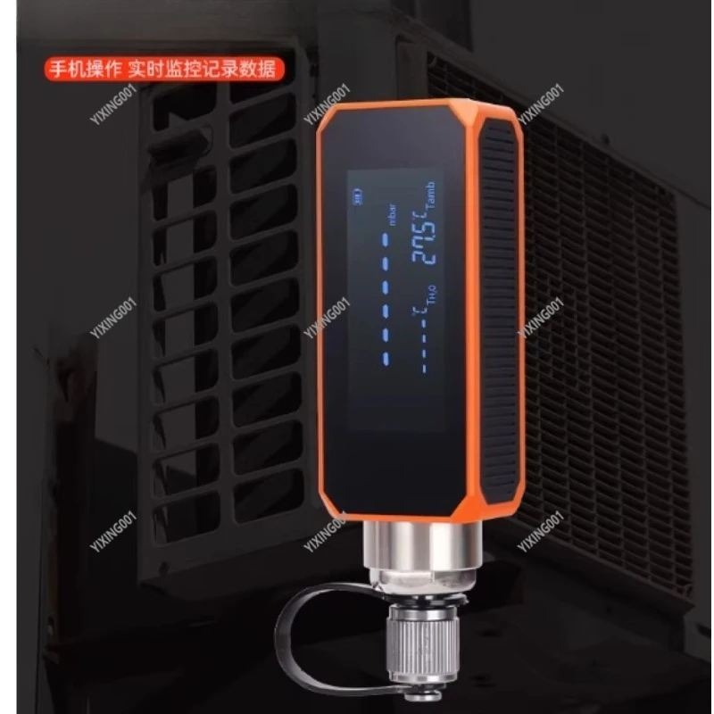 Mini Digital Micron Gauge Vacuum Measurement Tool Accurate Refrigeration Vacuum Tester for HVAC R410A R22