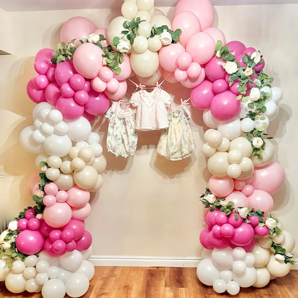 Kit d'arc de ballon en latex multicolore pour anniversaire, révélation du genre, mariages, célébrations de vacances, douches de mariée, décorations de fête