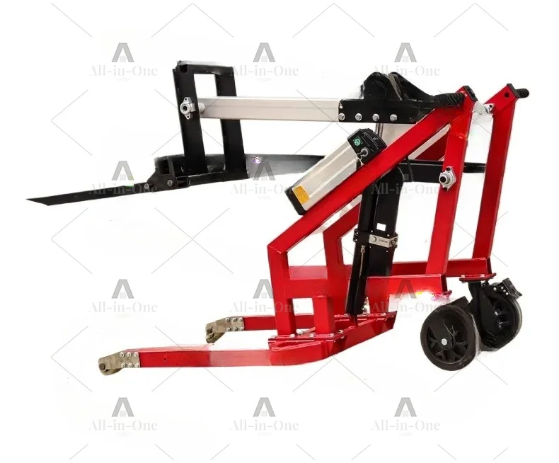 Portable electric hydraulic forklift  loading and unloading truck forklift small flexible stacking lift manual truck