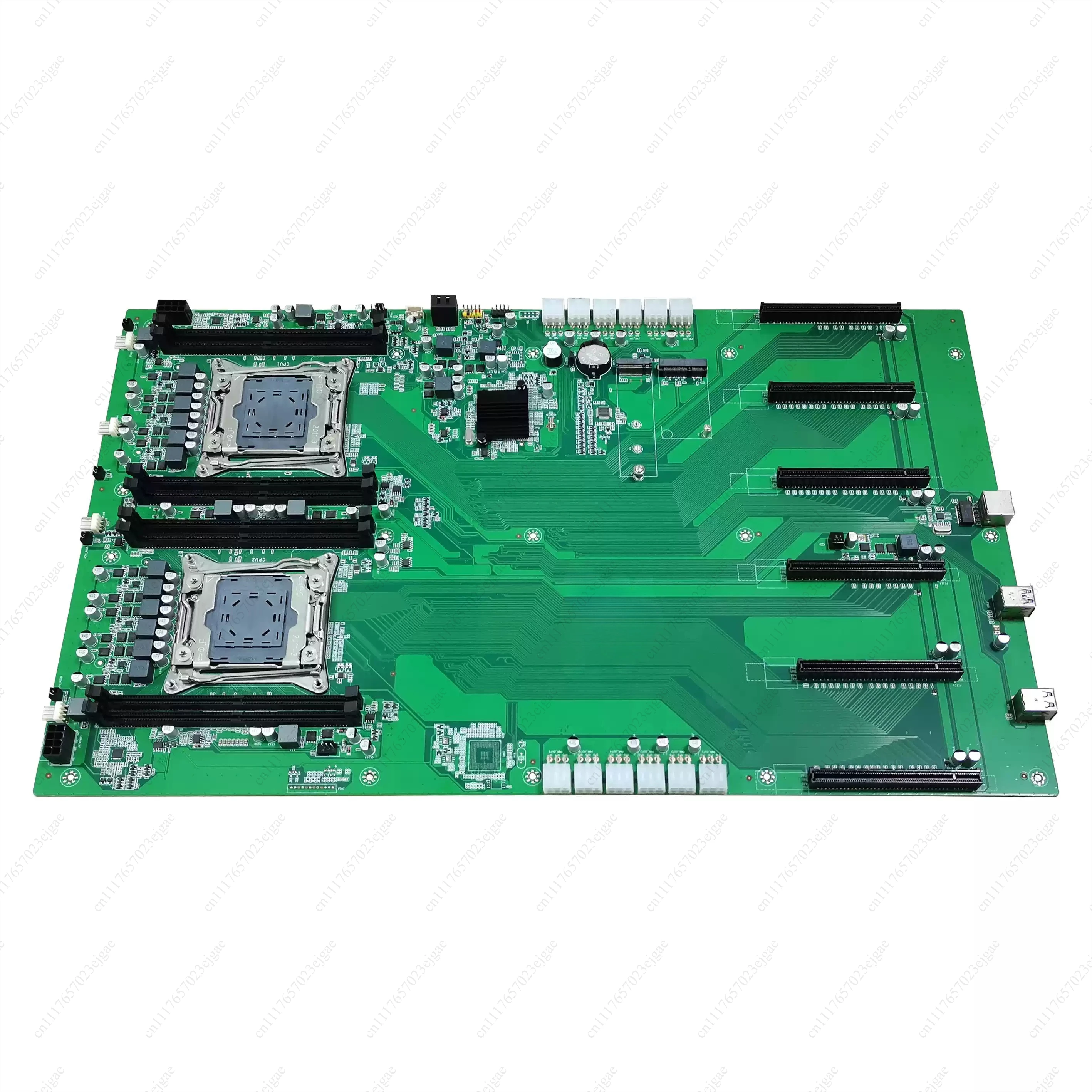 Dual X99 inline 6 graphics card GPU intelligent model training and computing supercomputer desktop motherboard